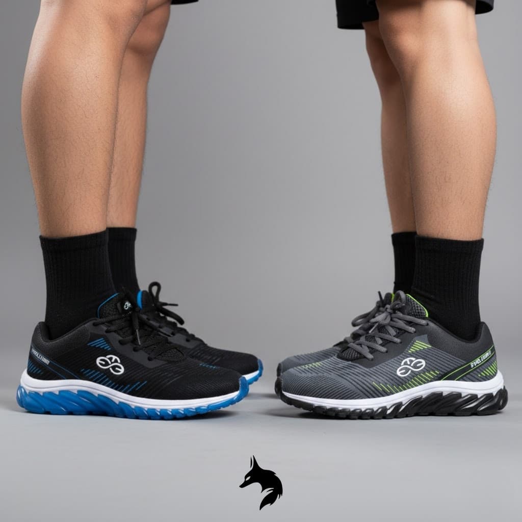 Kit 2 Tênis Masculino Caminhada Esportivo Casual Leve Confortável Respirável Antiderrapante Dia a Dia