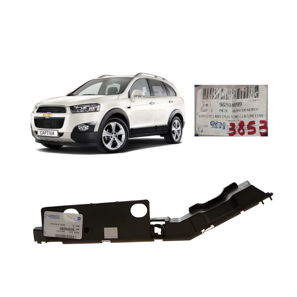 Suporte Parachoque Dianteiro Esq Captiva 08/14 GM Orig 96804099