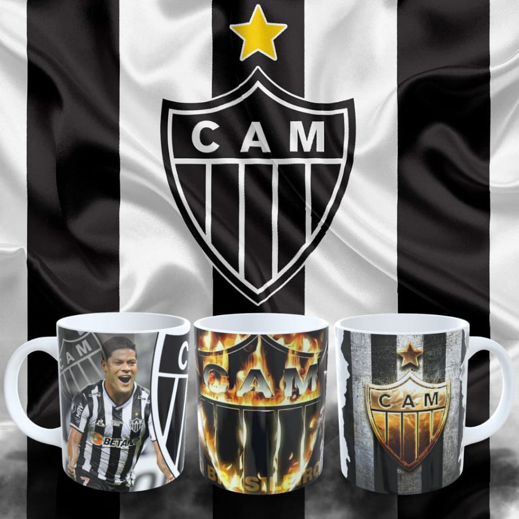 Caneca do Atlético Mineiro! Vários Modelos! Ideal para quem Ama o Galo! Promoção Exclusiva!