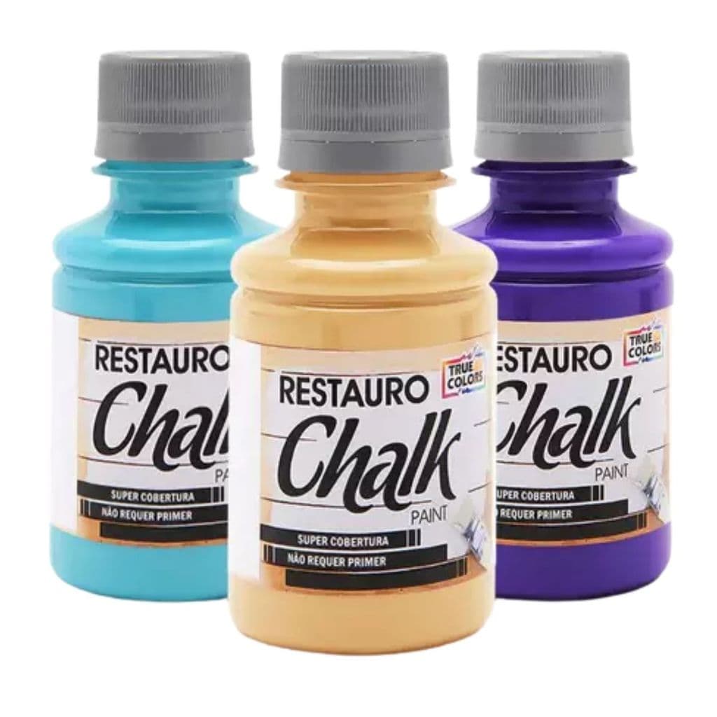 Kit 3 Tinta Restauro Chalk 100ml  Escolha As Cores