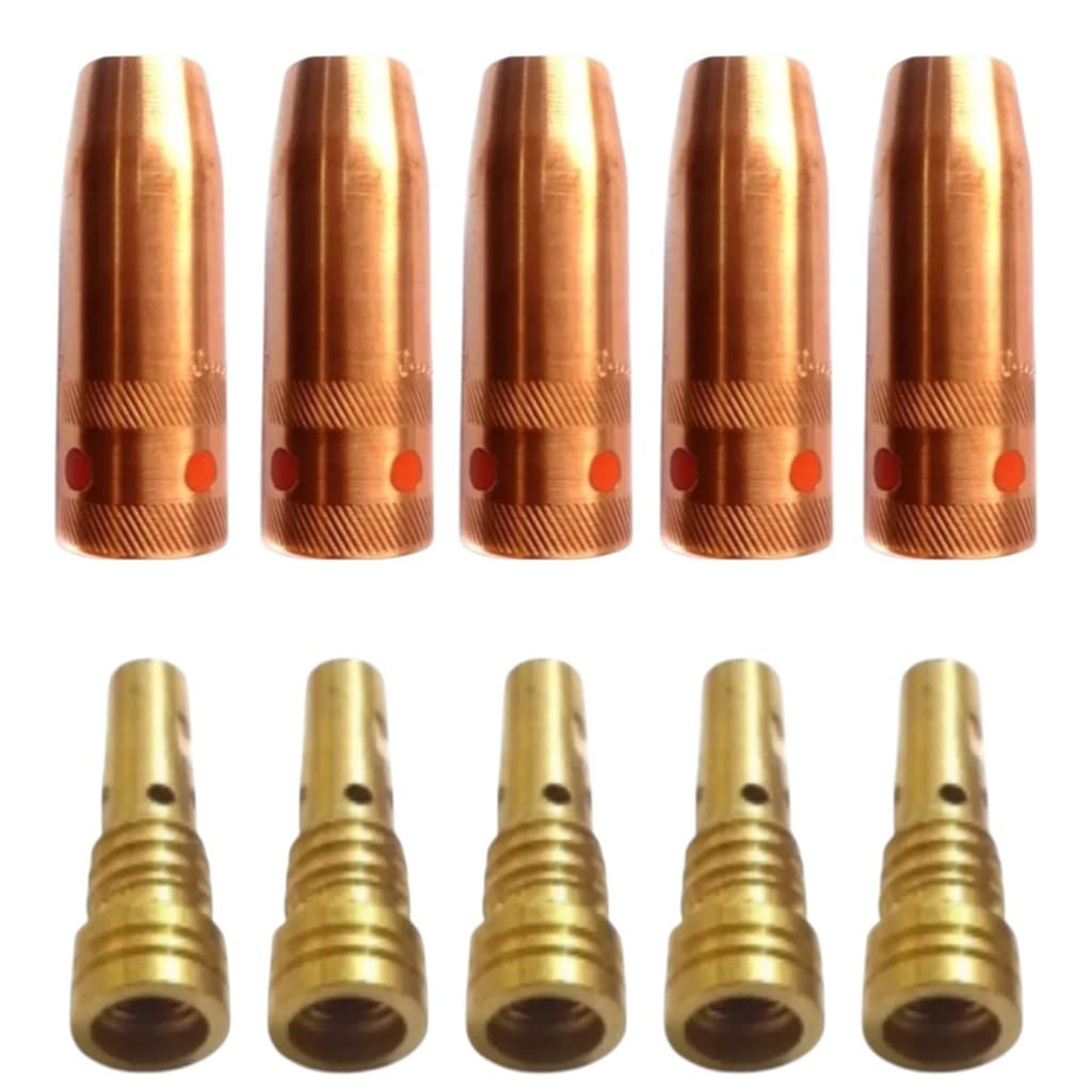 Kit Tocha Mig Bocal e Difusor C/ Rosca Quadrada - 10 Pçs
