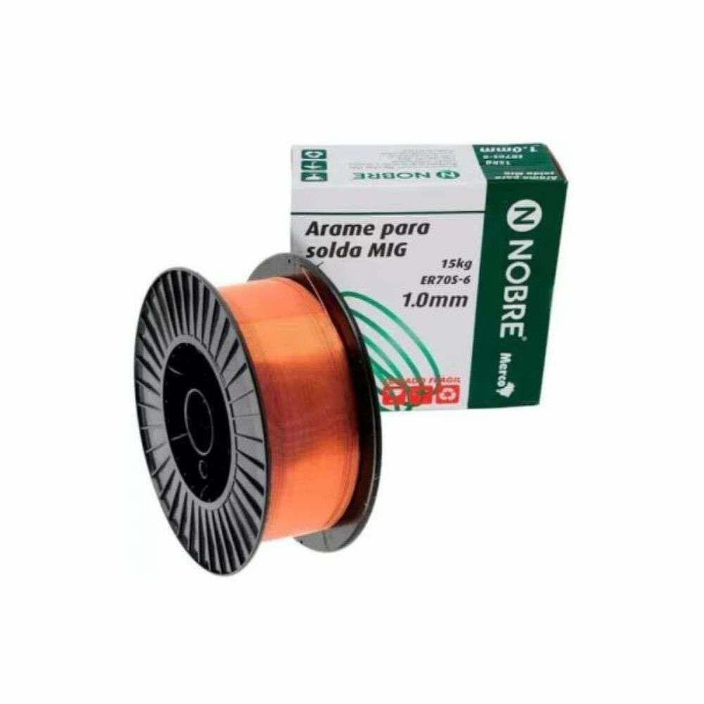 Arame De Solda Mig 1.00mm 15kg Nobre 000895