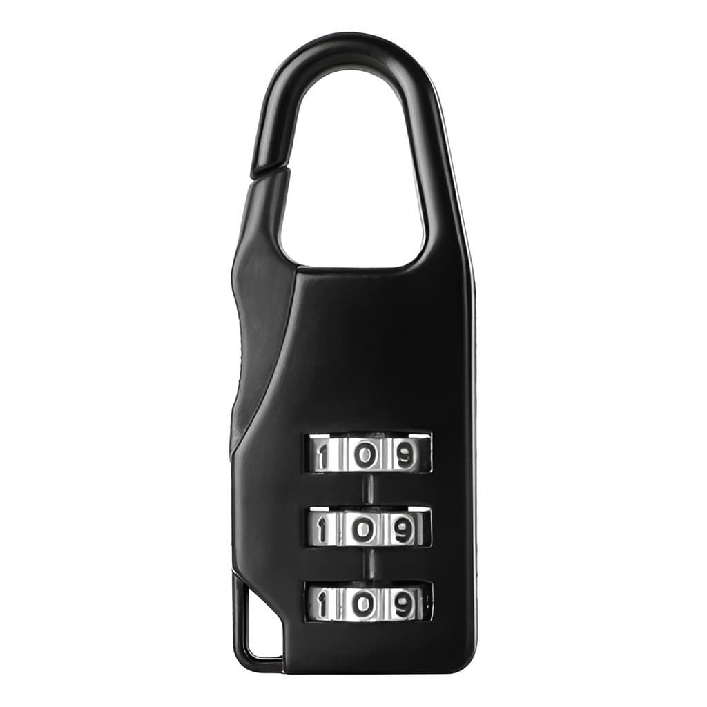 Cadeado Pequeno Metal Senha Mochila Bolsa Armário Maleta Protege 3 Digitos Envio Imediato