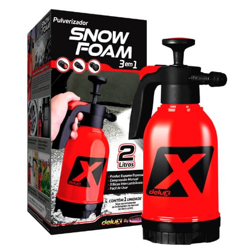 Snow Foam Manual E Pulverizador 3 Em  2L Delux   cod/02
