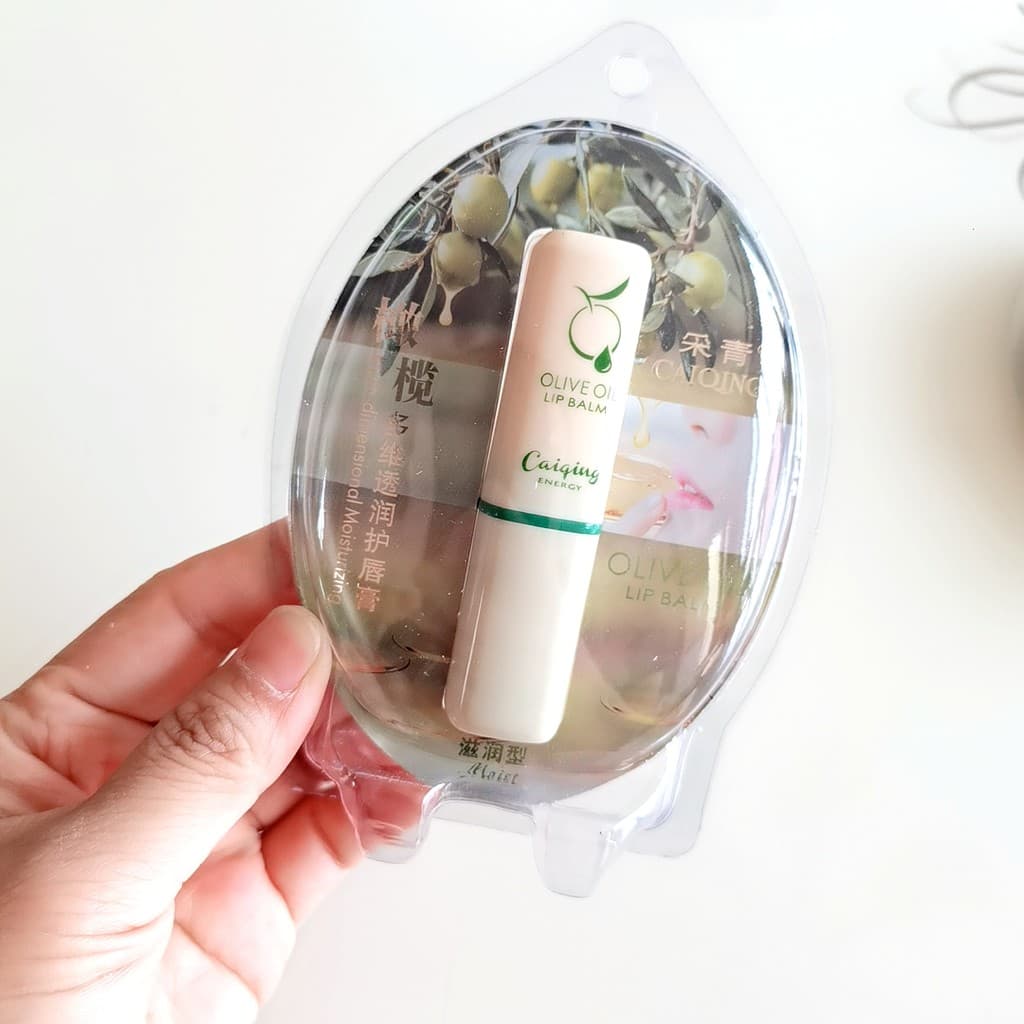 C c135 Caiqing Olive Multi-Vitamina Transparente Hidratante Bálsamo Labial Hidratante Hidratante Hidratante Bálsamo Labi