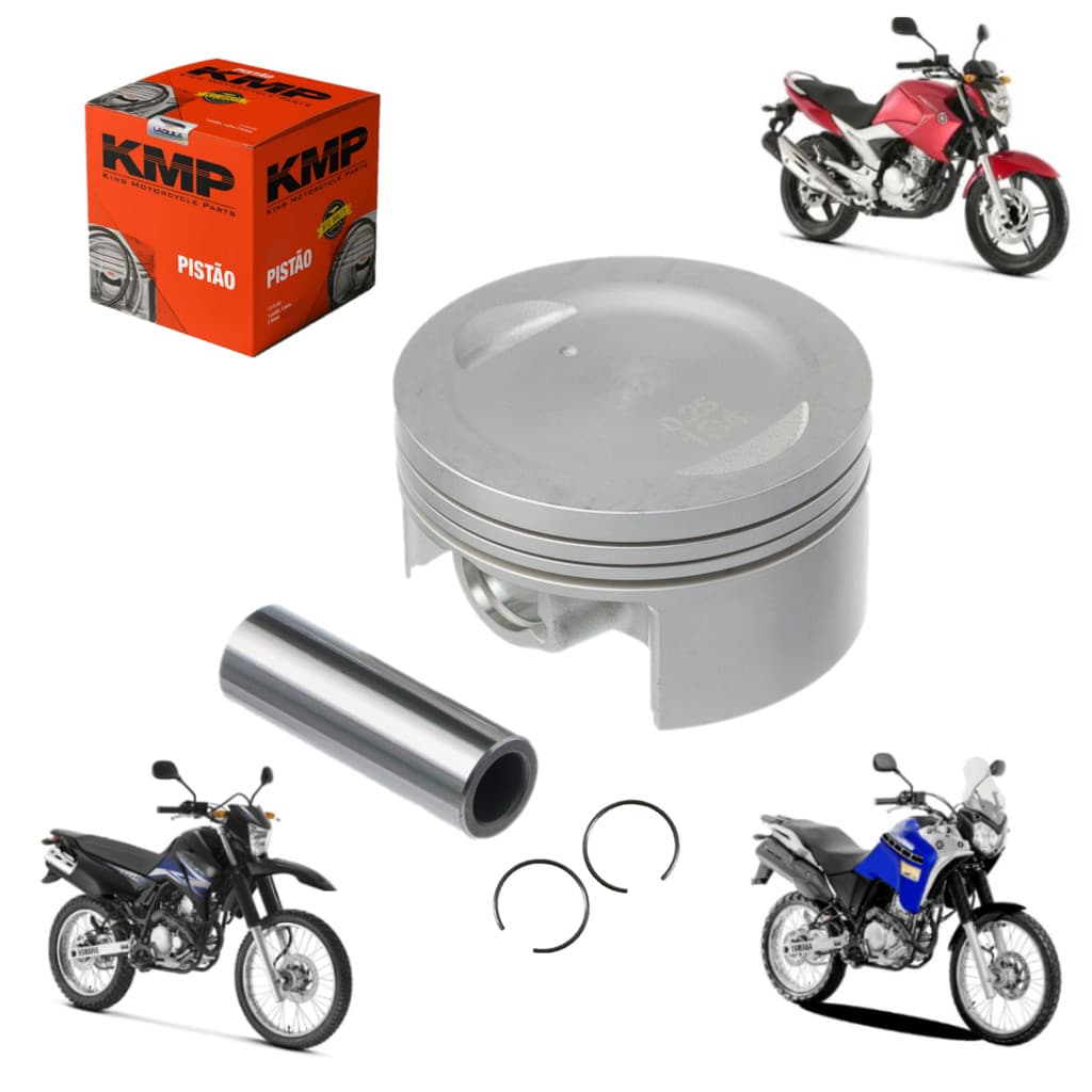 Pistão Fazer Lander Tenere 250 Std 0.25 0.50 0.75 1.00 Kmp