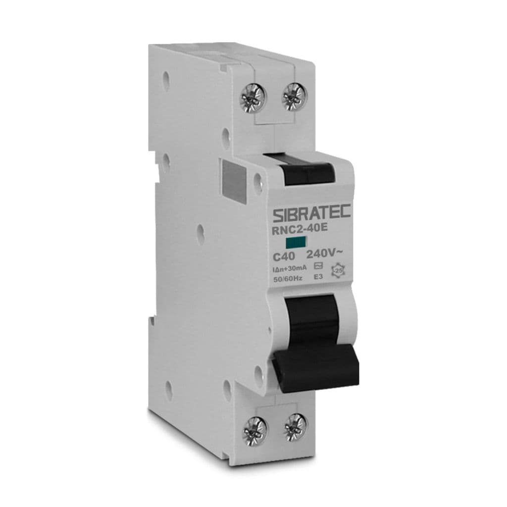 Disjuntor Diferencial Ddr 2 Protetor Circuito 2 Polos 40a