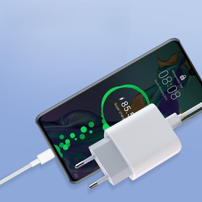 Conjunto de carregador para IPhone fonte de alimentação + cabo de carregamento rápido PD Turbo de 20 W tipo C para Inter