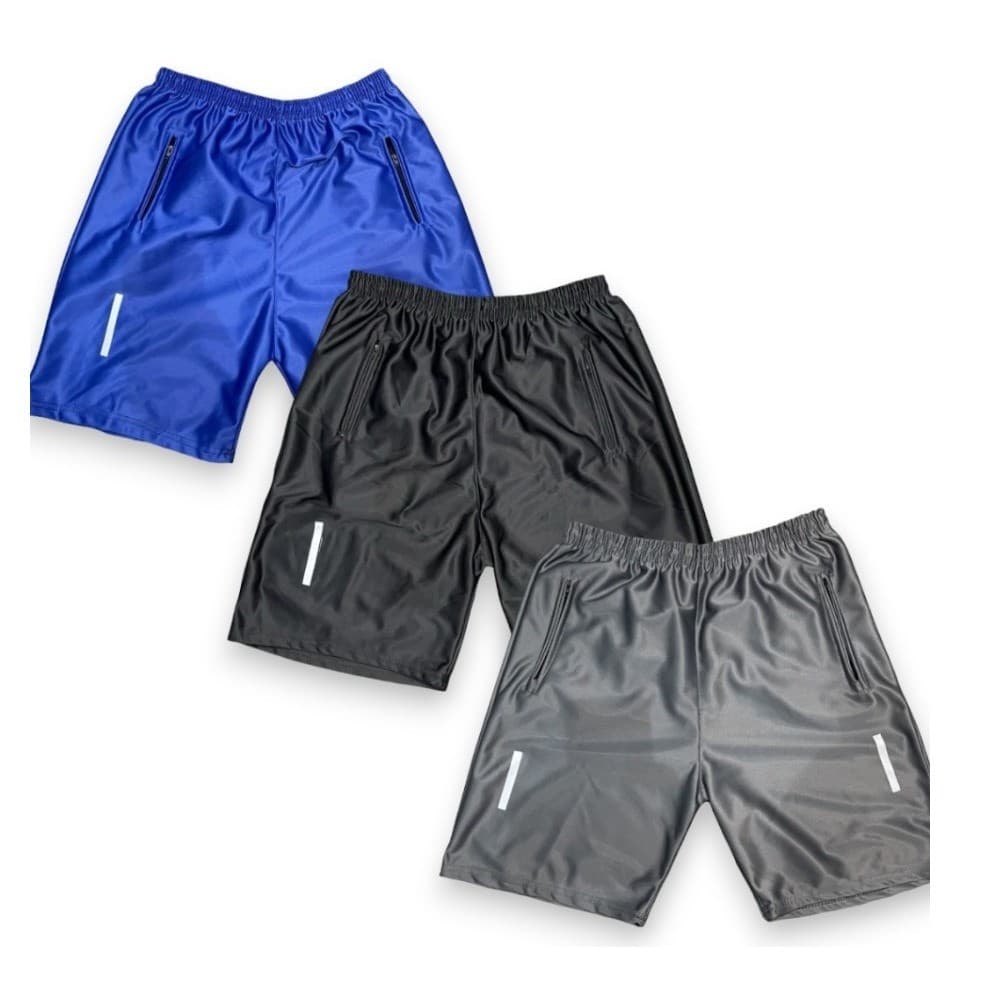 Kit 3 Bermuda SHORT Masculino Short Academia Treino Street