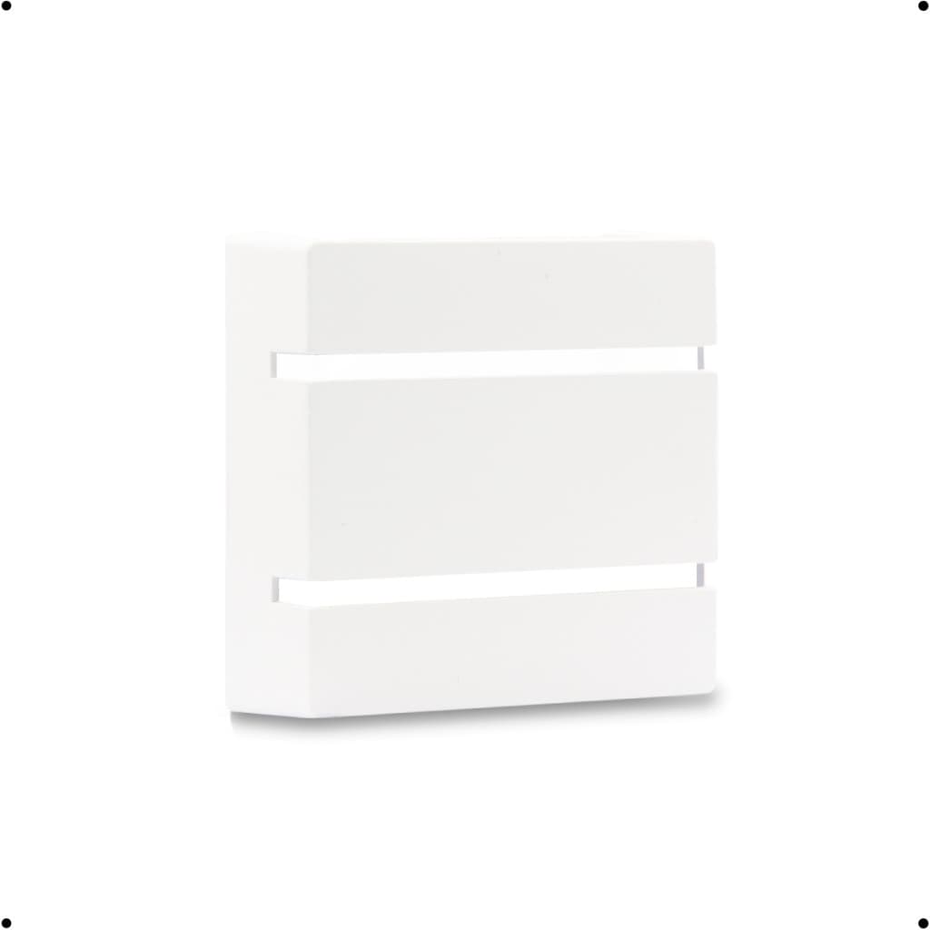 Luminaria Arandela Slim 2 Frisos 2 Focos  Interna/Externa G9 Branco Bivolt 110v/220v