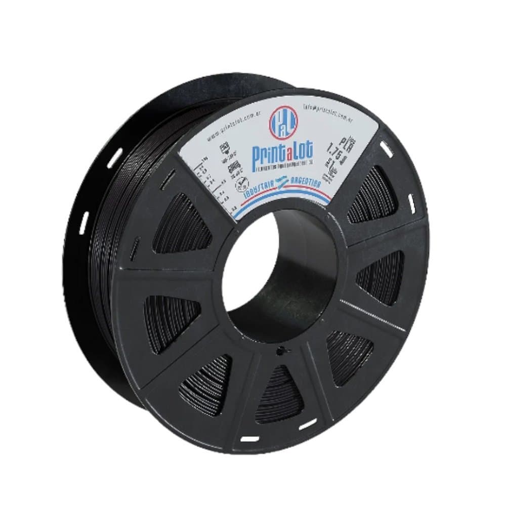 Filamento PLA 1.75 1kg Printalot Preto