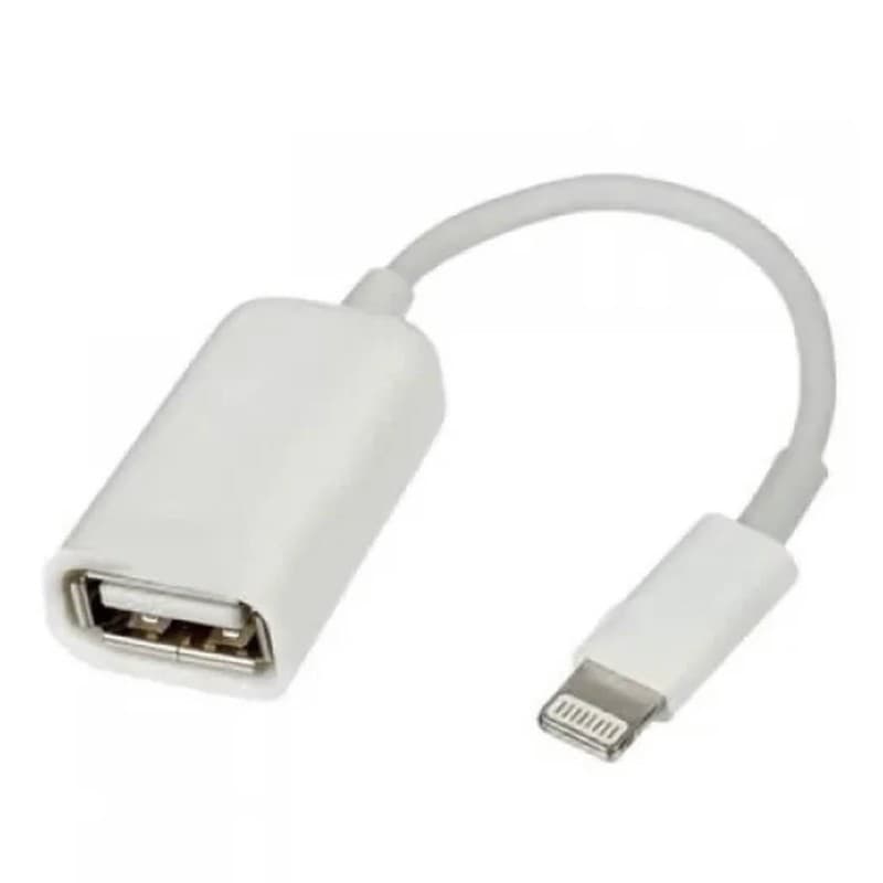 Cabo OTG Usb para Iphone cabo otg IPHONE leitor cabo adaptador