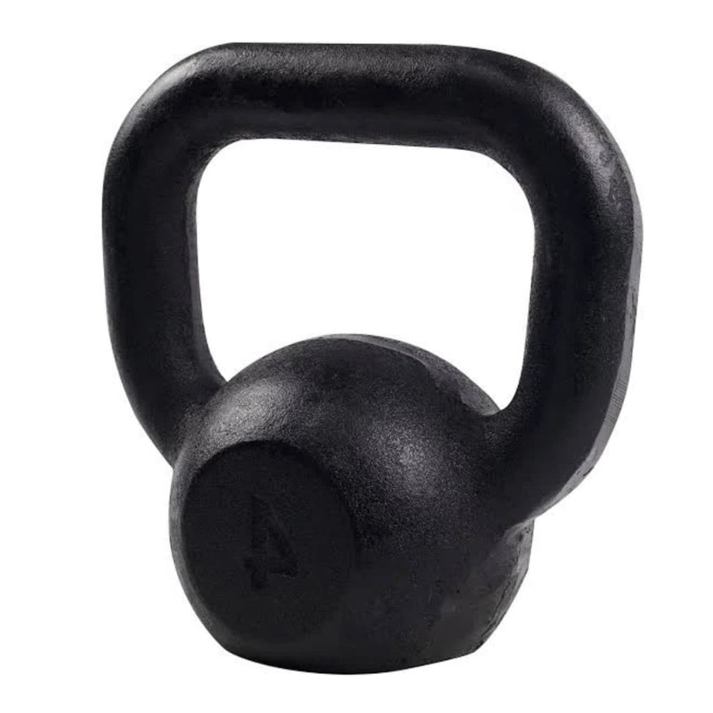 Kettlebell Pintado 4Kg Treino Fitness Musculação