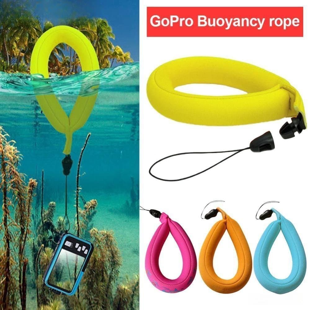 1 Peça de Alça de Pulso Flutuante para Telefone Móvel Subaquático Câmera GoPro Anti-Perda Corda Flutuante EPE para Mergu