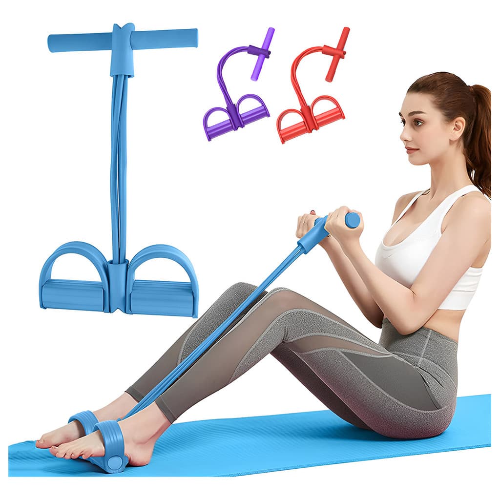Elástico Treino Extensor Exercícios Academia Em Casa Fitness