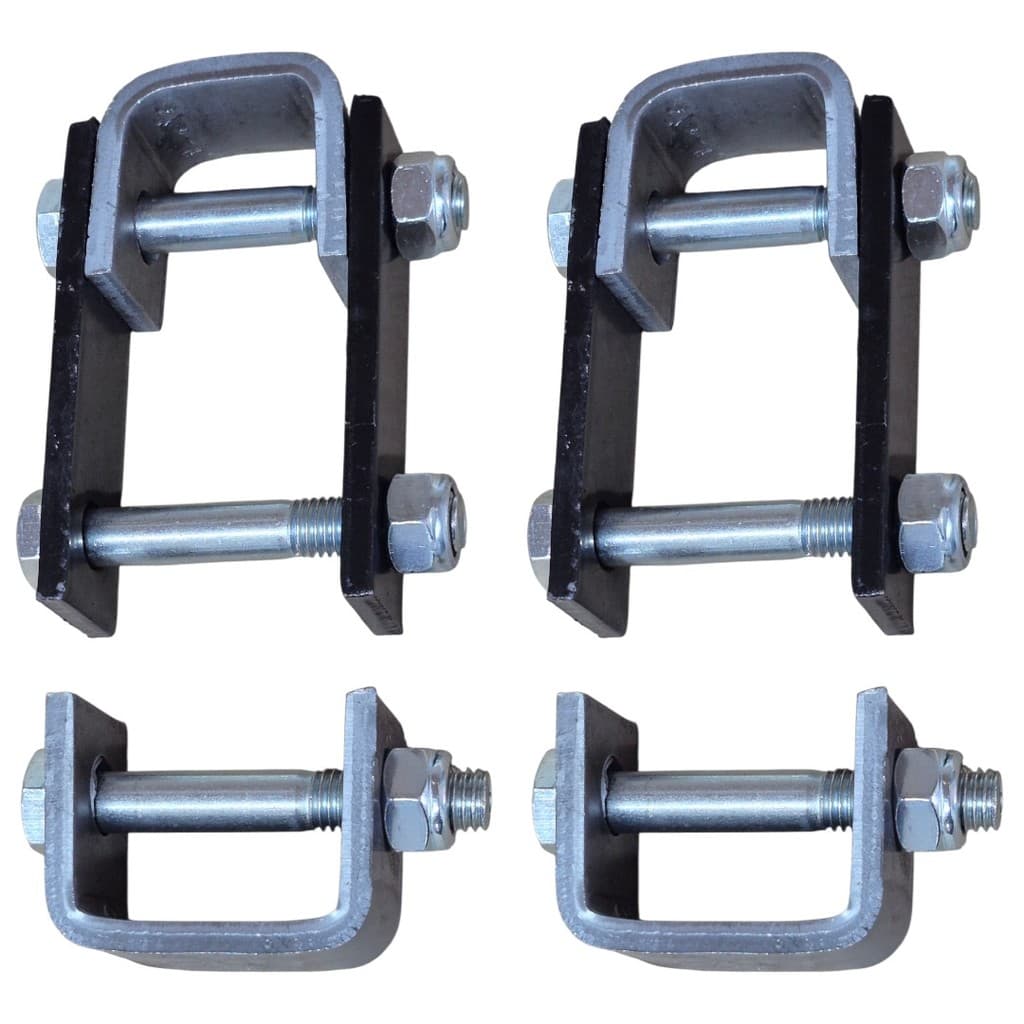 Jumelo Carretinha Reboque Para Mola 45mm Kit Reforçado 1500kg