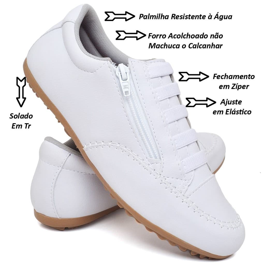 Tênis Mocassim Feminino Antiderrapante Leve Confortável Moderno 2060