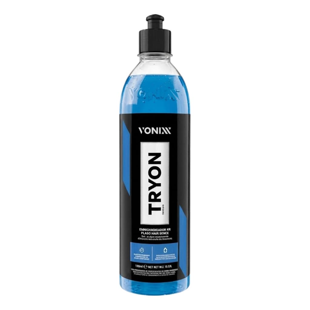 Tryon 500ml Vonixx Revitalizador Restaura Plastico Borracha