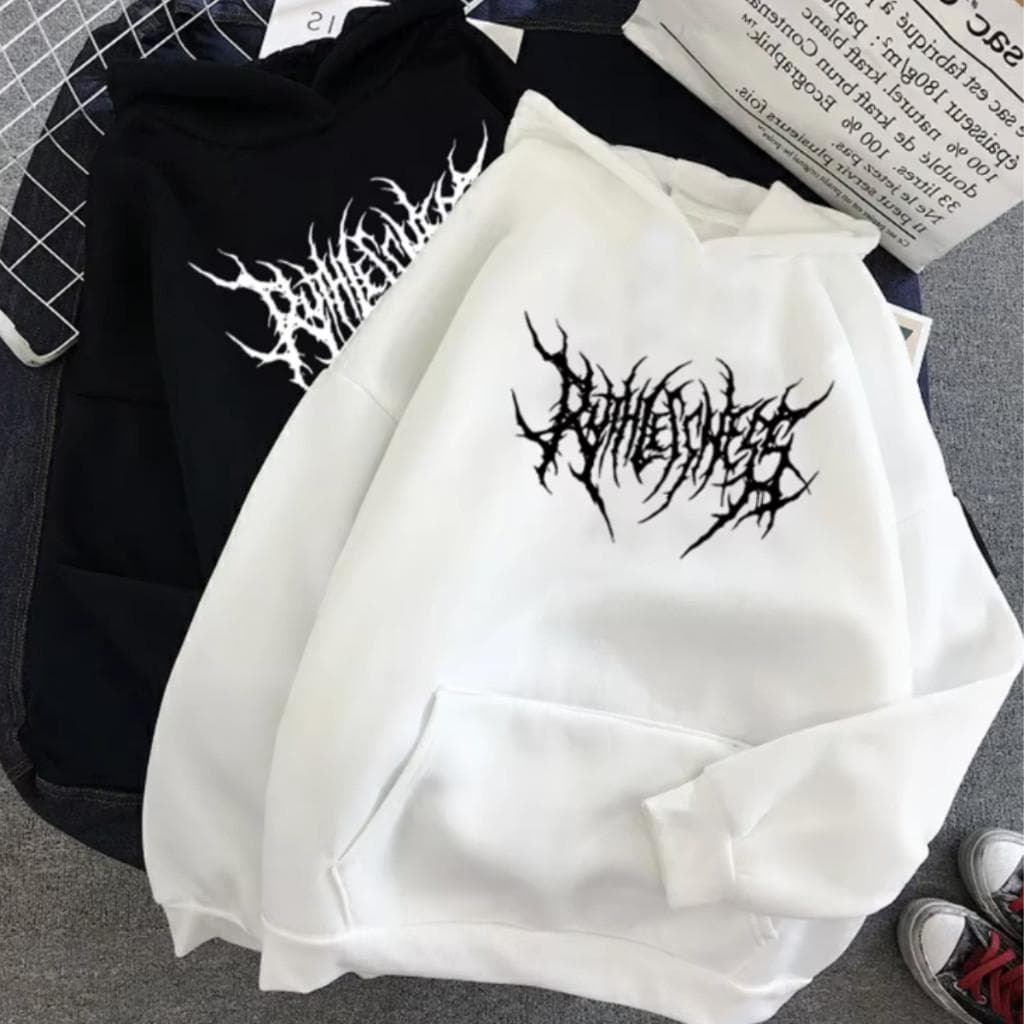 Moletom Streetwear Vibes Dark Góticas  Estilo Grunge Unissex Flanelado