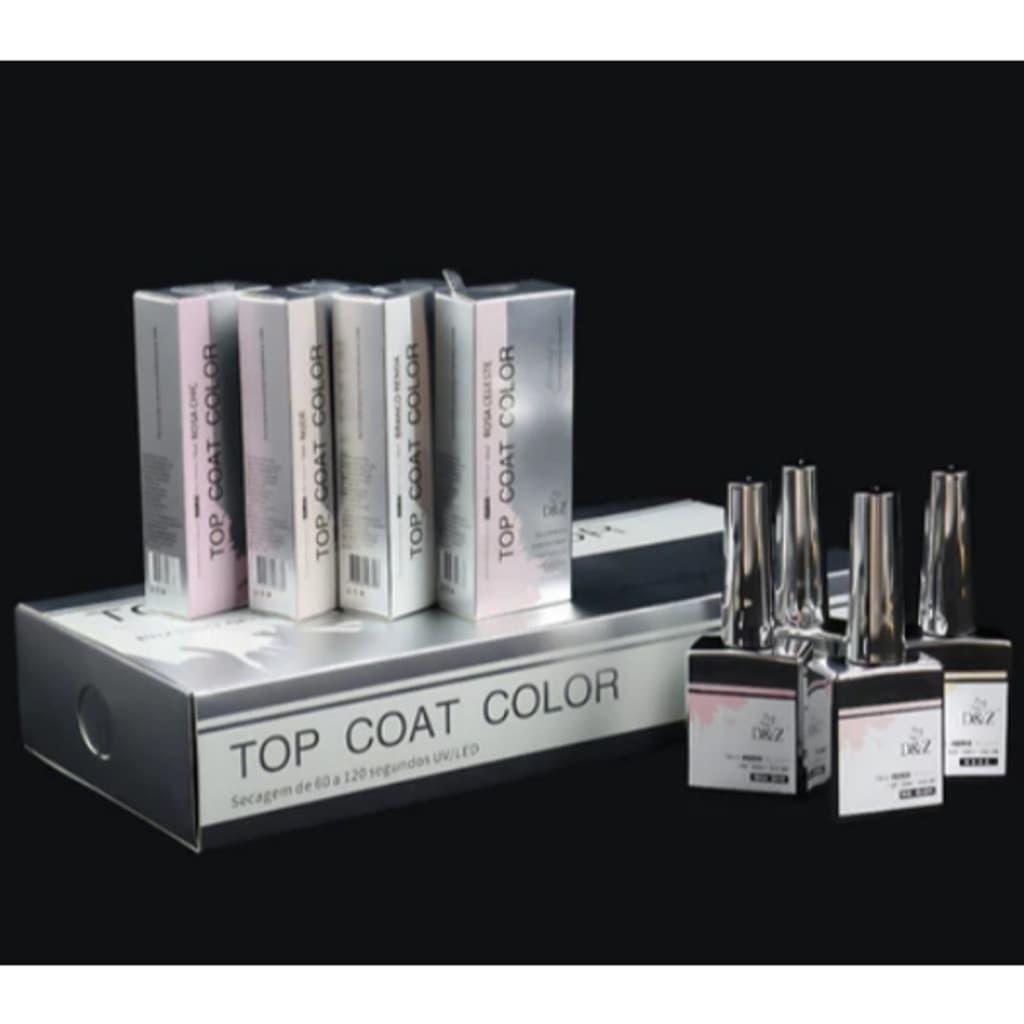 Top Coat Color D&Z 18ml UV/Led e Base coat D&Z