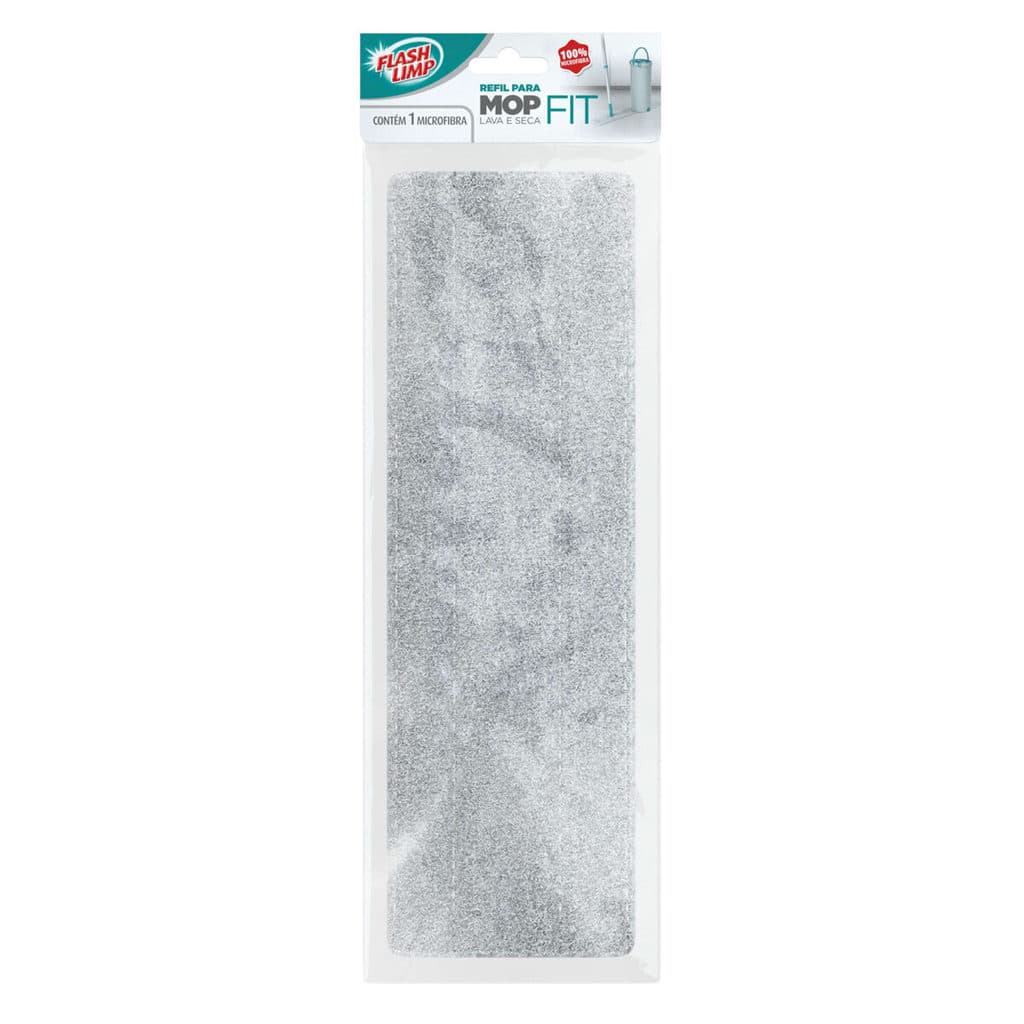 Refil Mop Lava e Seca Fit - Flash Limp
