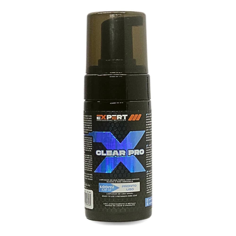 CLEAR PRO LIMPADOR DE MULTIMIDIA ESPUMA SUAVE 100ML EXPERT