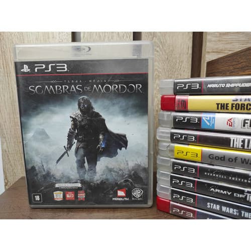 Jogo Sombras De Mordor Original Ps3 - Midia Física