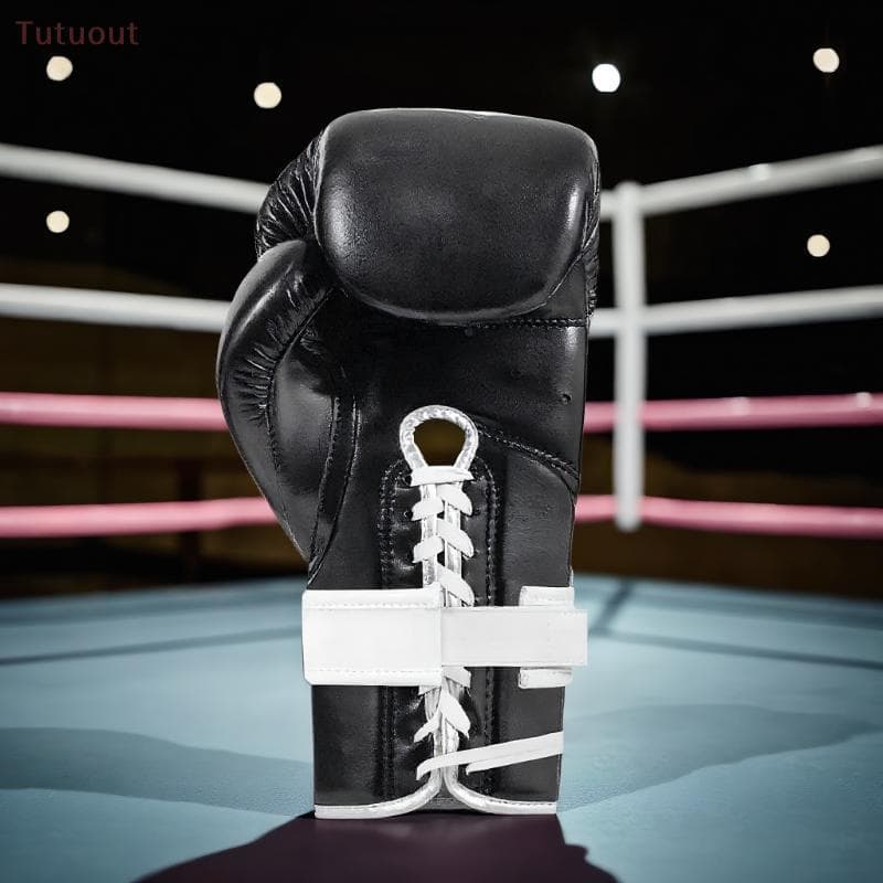 TUTU 1 Par Auto-Adesivo Cinta Luvas De Boxe Conversor Tether Luva Rendas Até Para Taekwondo Muay Thai Mma Luta BR