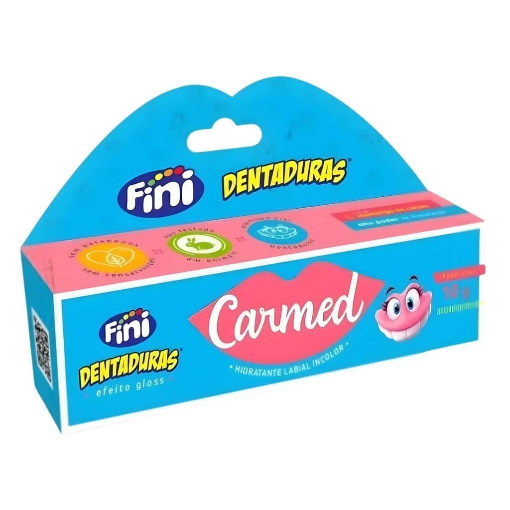 Hidratante Labial Carmed Fini Dentaduras 10g - Edição Ilimitada, Linha Fini