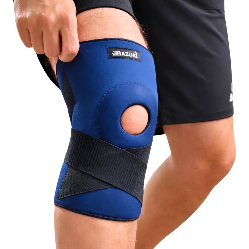 Joelheira com Cintas Cruzadas Neoprene 3mm Compressão