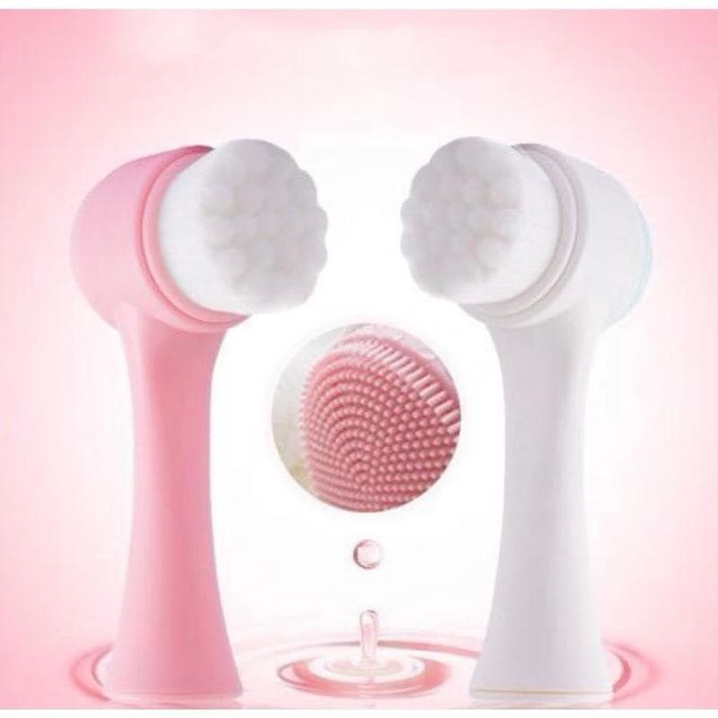 Escova Rosto Skin Care Escovinha Cuidado Pele Suave para Higiene Facial e Suavidade