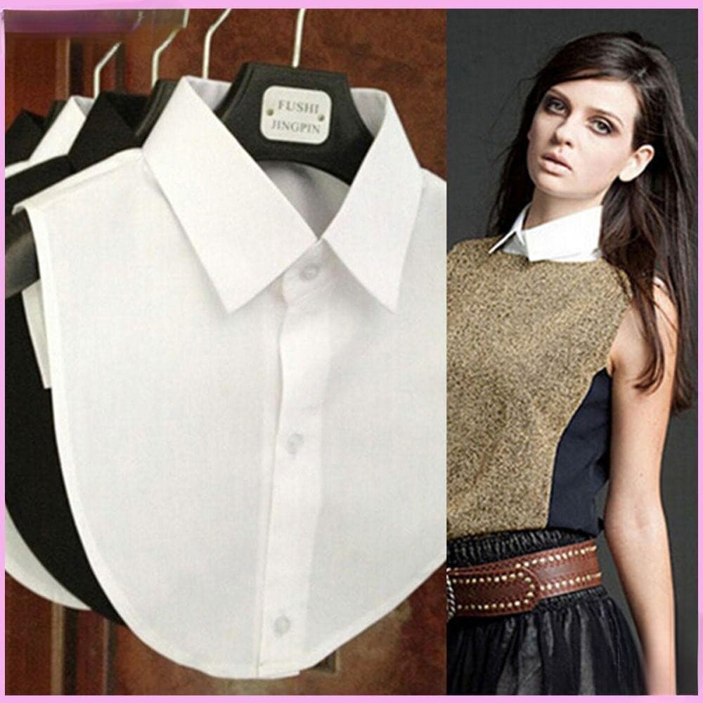 Blusa De Gola Falsa Feminina Acessórios De Roupas Da Moda KKXYSTAR