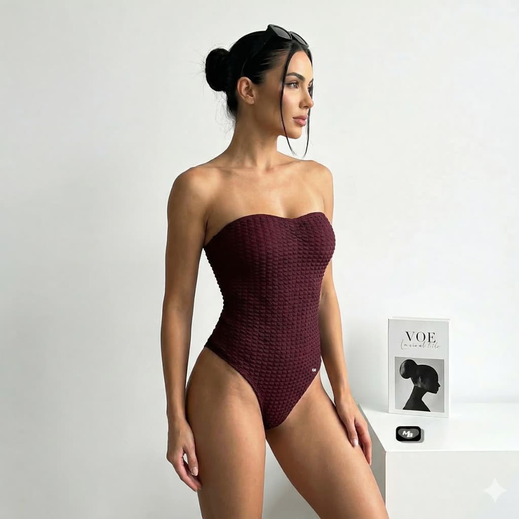 Body Feminino Tomara que Caia Premium em Algodão – Estilo Moda Verão