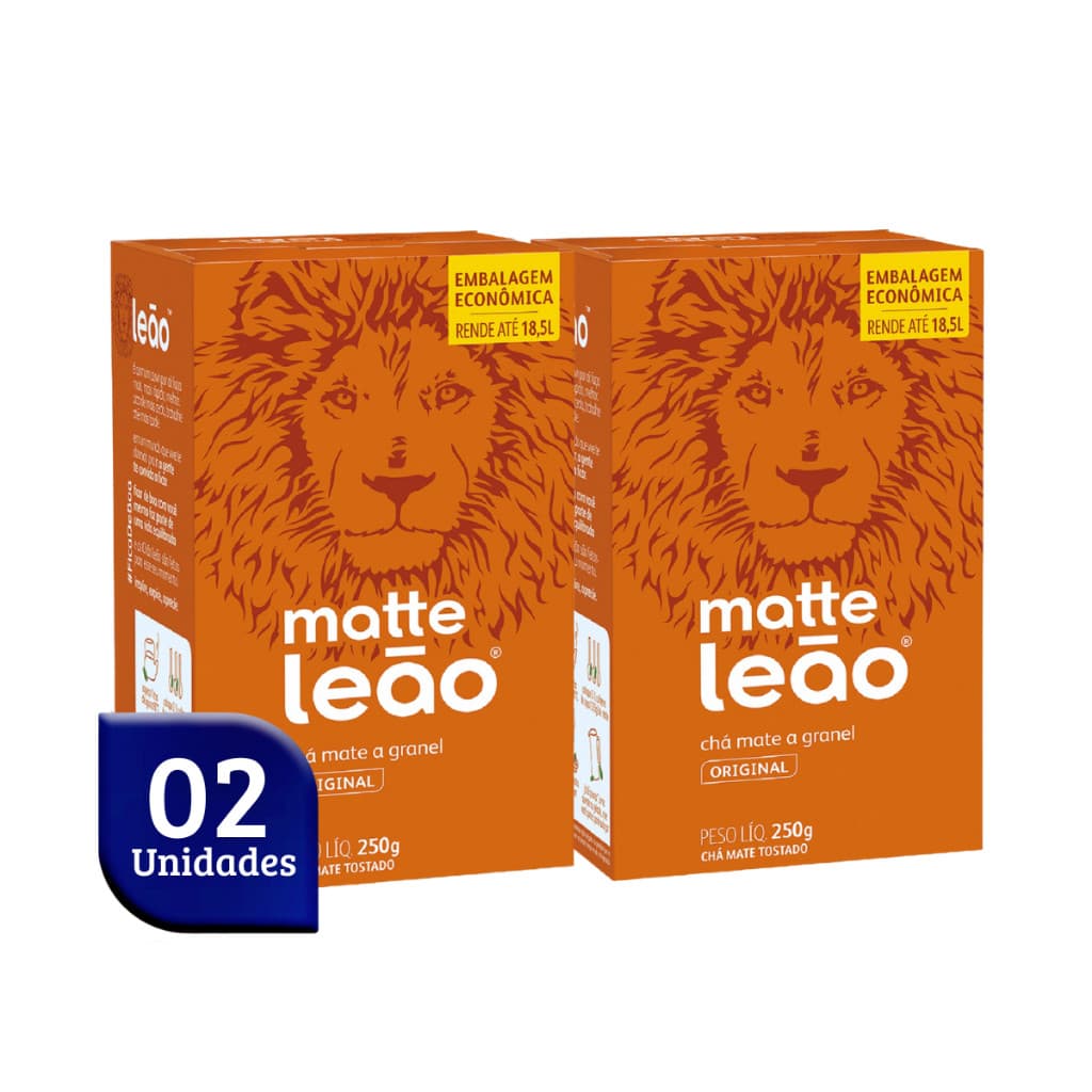 Kit Chá Matte a Granel 250g Leão