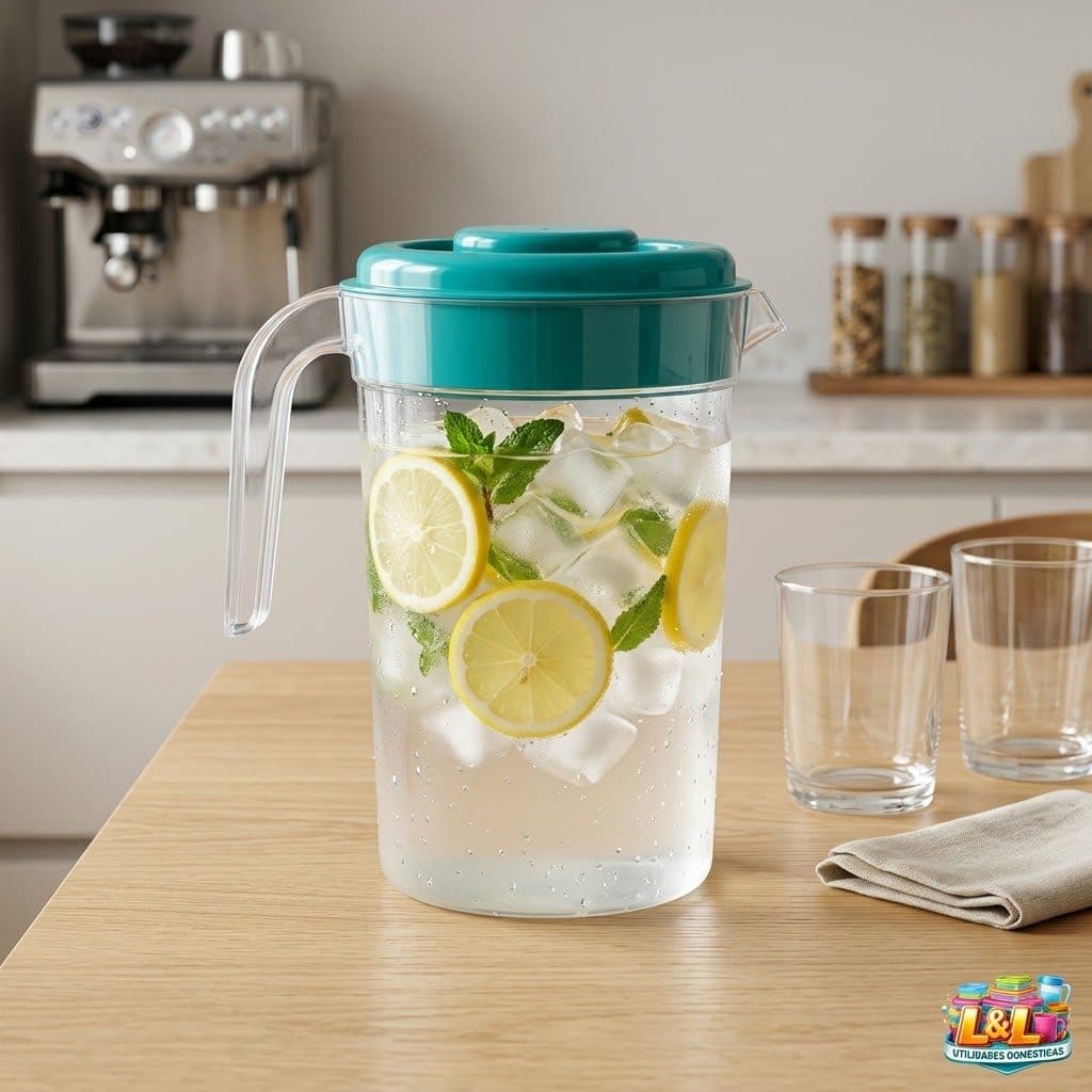 kit 10 jarra 2 litros Perfeita para armazenar água gelada, sucos, água de coco e muito mais