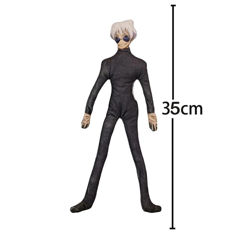 Anime JJK Pelúcia Gojo Satoru Plushies Bonecas Fushigura Megumi Delgado Twistable Forma Brinquedos De Festivais Abstrato