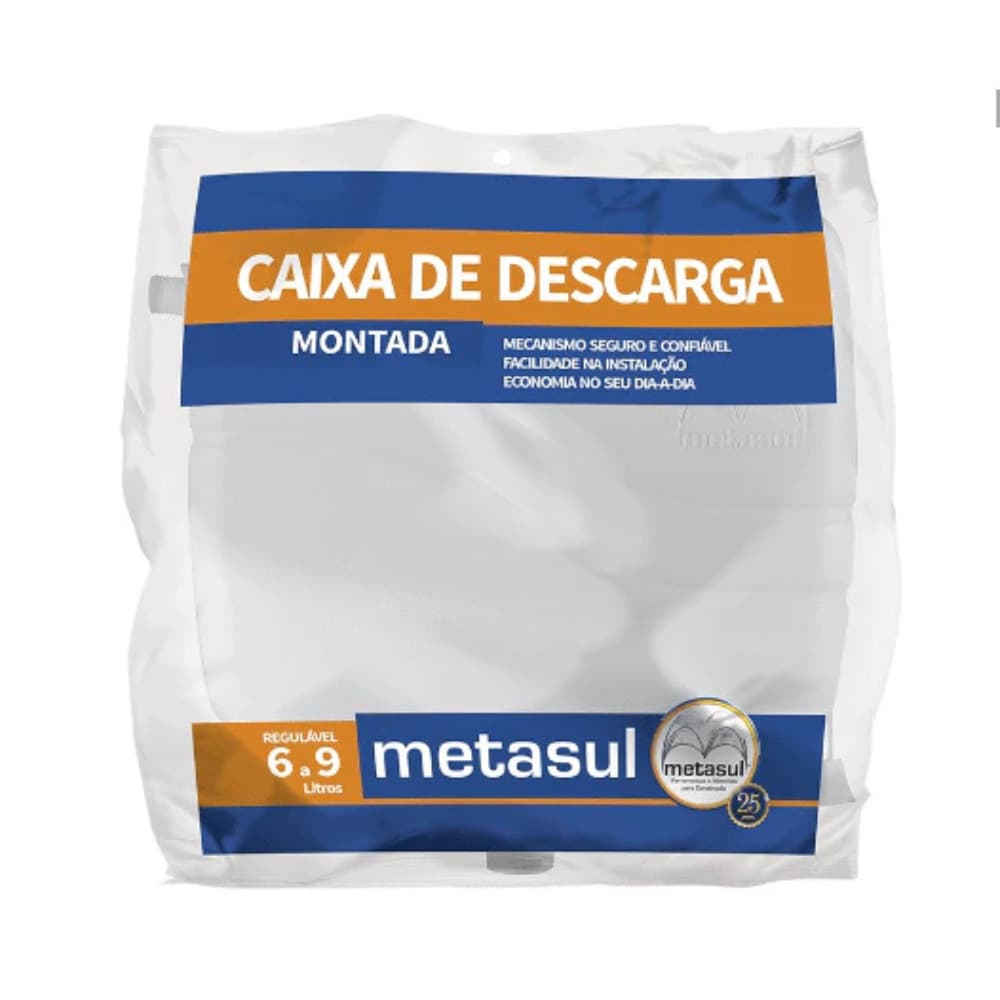 Caixa de Descarga 6 a 9 Litros Inova Metasul