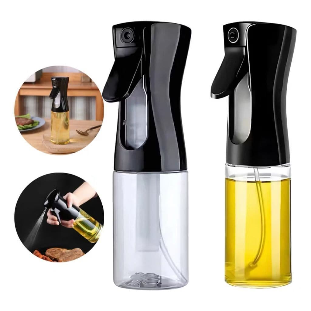 Spray Borrifador de Azeite Óleo Vinagre Molhos Galheteiro de Vidro para Saladas