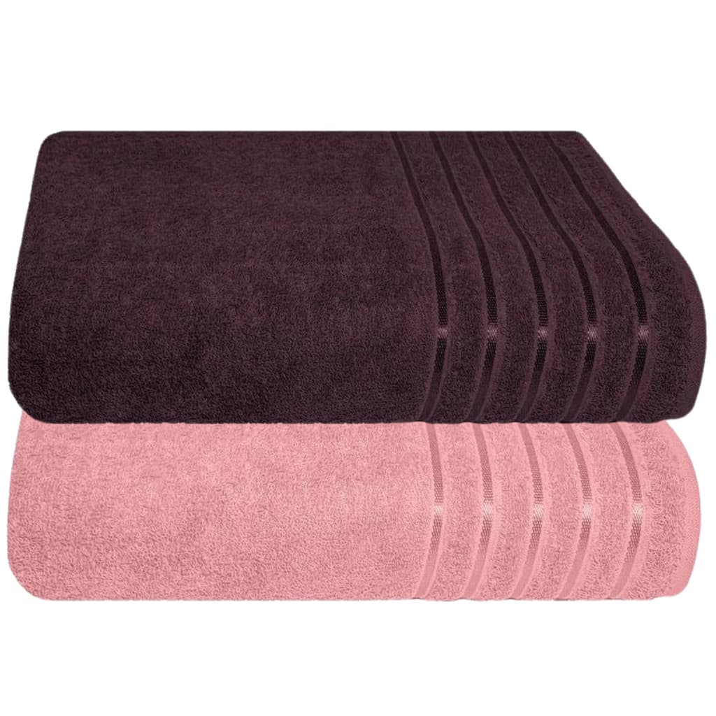Kit 2 Toalhas Banhão 100% Algodão 90X150 cm Teka Comfort
