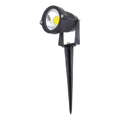 Luminária Espeto para Jardim LED 3W IP65 Branco Quente 3000K–3500K