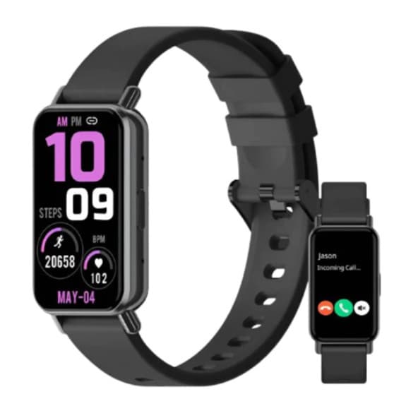 Promoção Smartwatch Peje Band 1 - Faz Chamadas Bluetooth, IP68 À Prova D'água, Notificações, WhatsApp, Monitor de Saúde