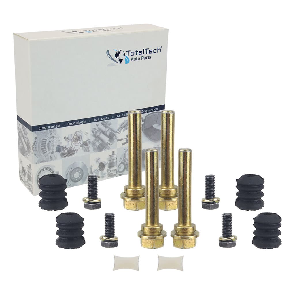 2 Kits Reparo Pino Guia Pinça Freio Diant Vw Santana Quantum