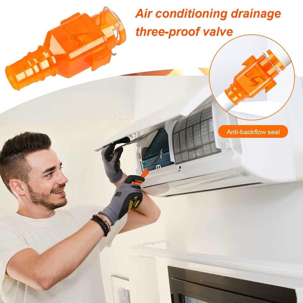Válvula De Retenção De Ar Condicionado , Acessório AC À Prova De Odor , Drenagem Vento Para HVAC , Quarto explanbr