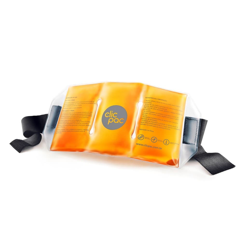 Bolsa de Gel Térmica de Calor Instantâneo clicpac Velcro