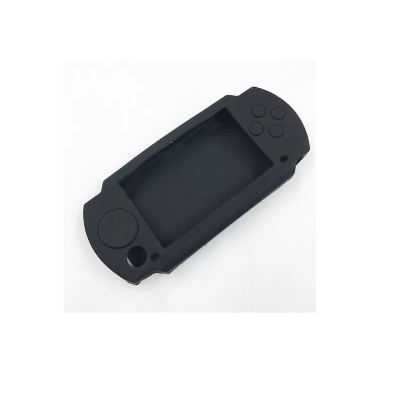 Estojo Case + Película De Silicone - Psp Fat Versões 1000