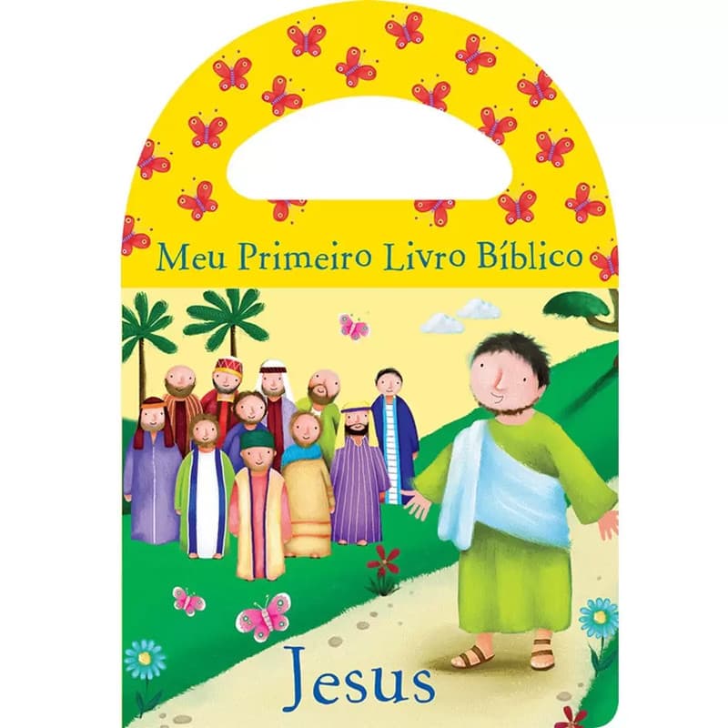 Livro Meu Primeiro Livro Bíblico de Banho Jesus Infantil Crianças Ciranda Cultural