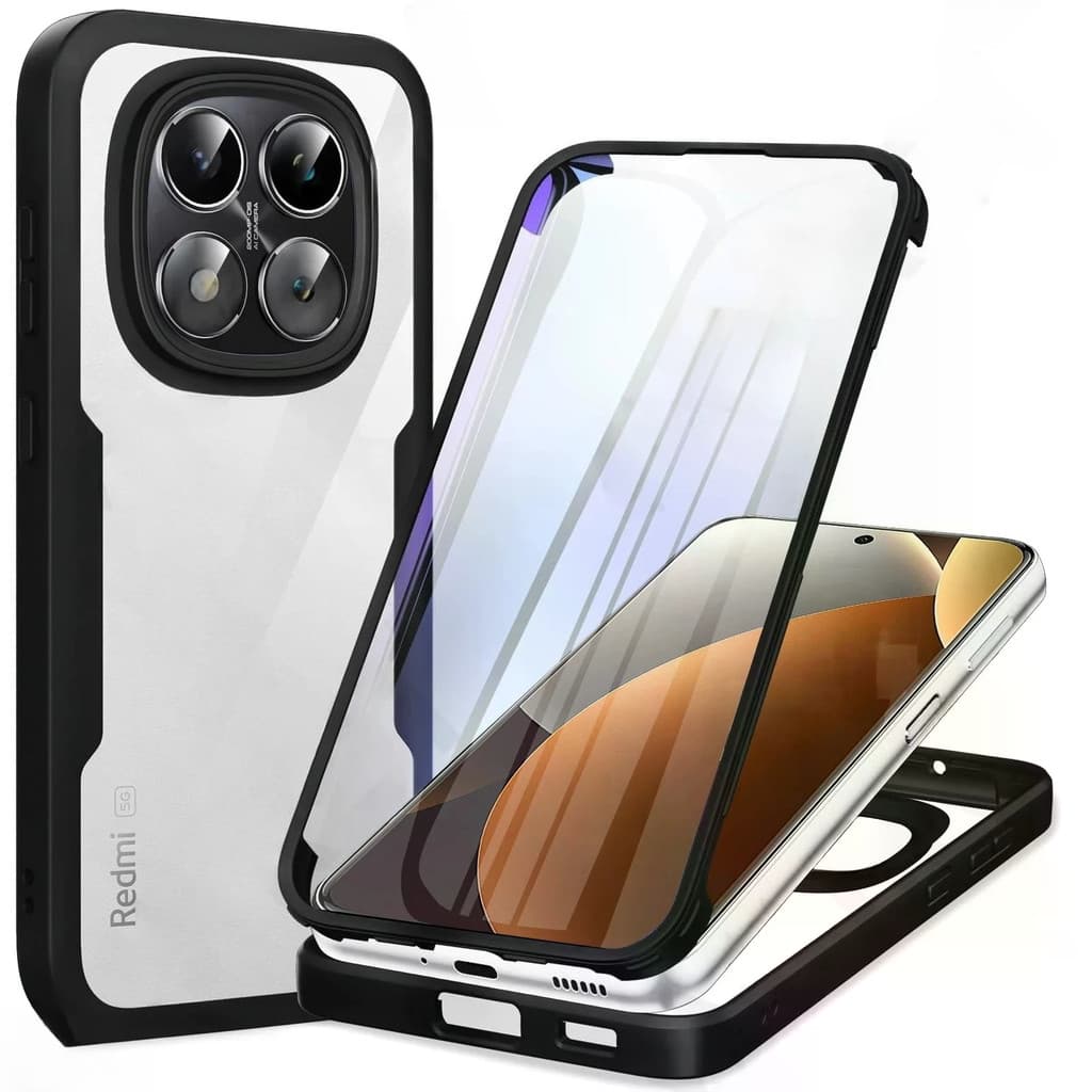 Para Xiaomi Redmi Note 15 Pro 5G 14 4G 5G 5G 360 Proteção De Corpo Inteiro Capa De Telefone À Prova De Choque Luxo De Si