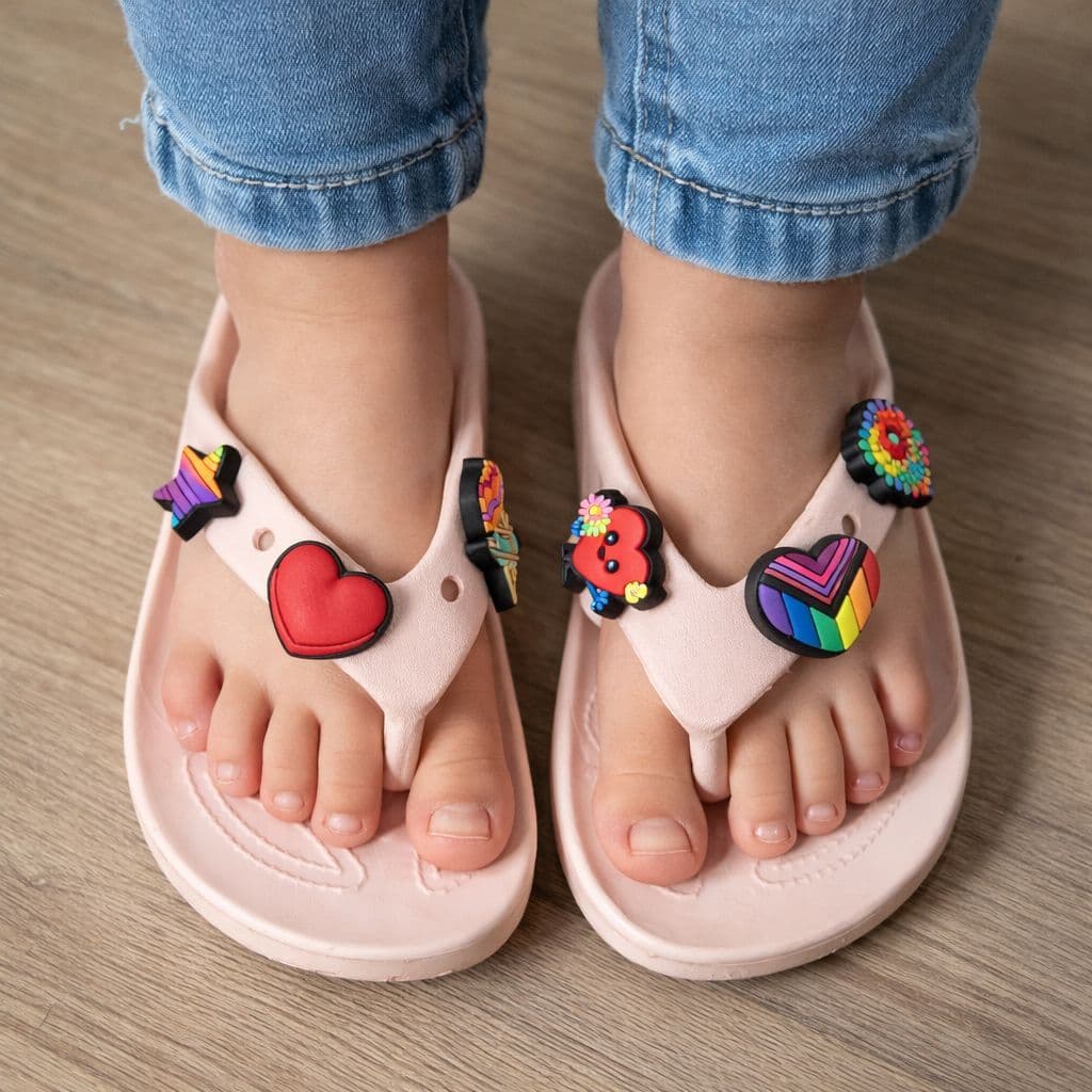Chinelo infantil Eva Leve Macio Confortável