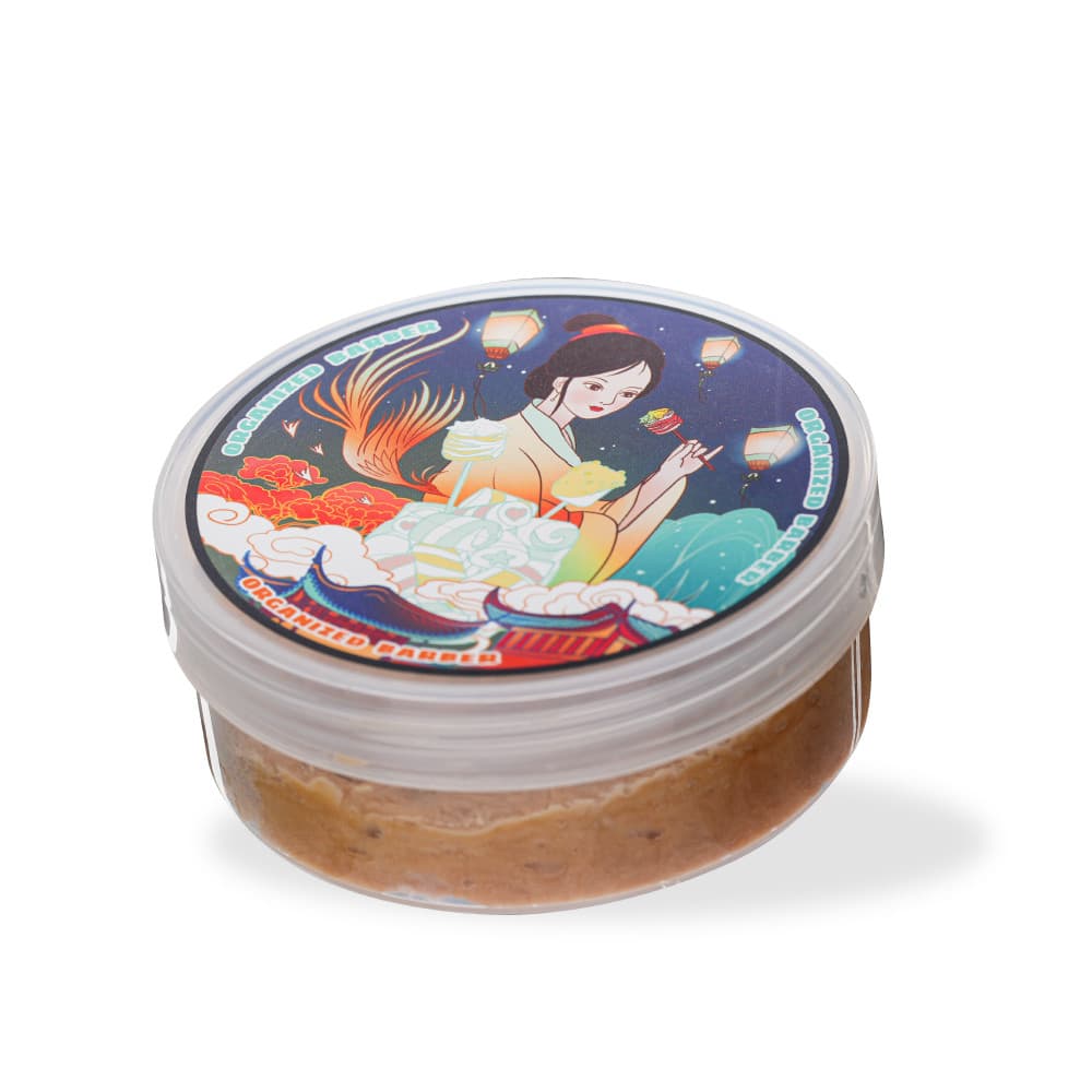 OGRGANIZEDBARBER Sabor de barbear artesanal espuma para Casas Creme