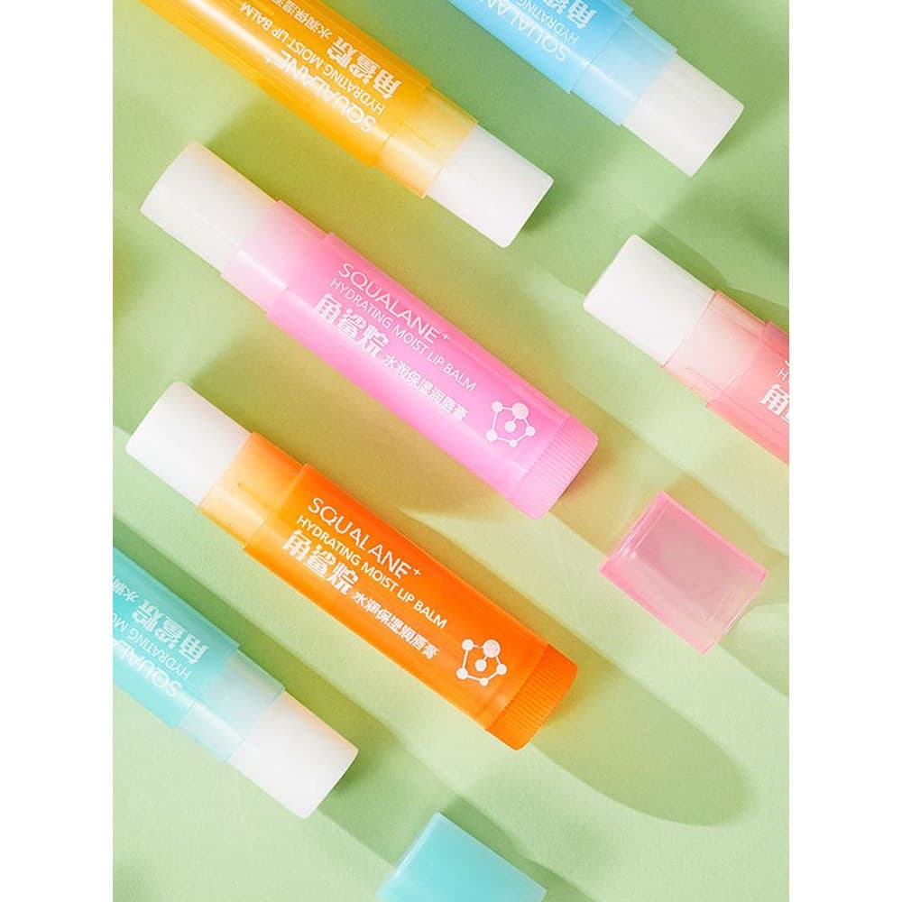 Bálsamo labial incolor hidratante hidratante hidratante Anti-rachaduras proteção labial desbota linhas labiais esfoliar